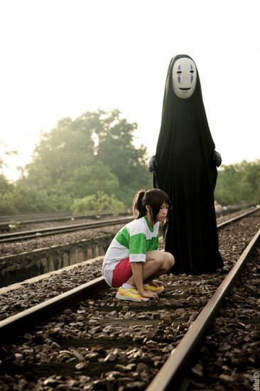 Things We Saw Today Terrifying Spirited Away No Face Cosplay The 
