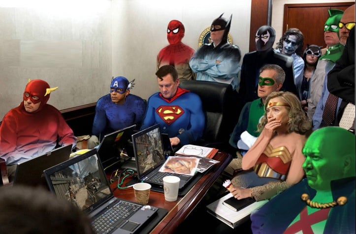Things We Saw Today: The Superhero Situation Room  The Mary Sue