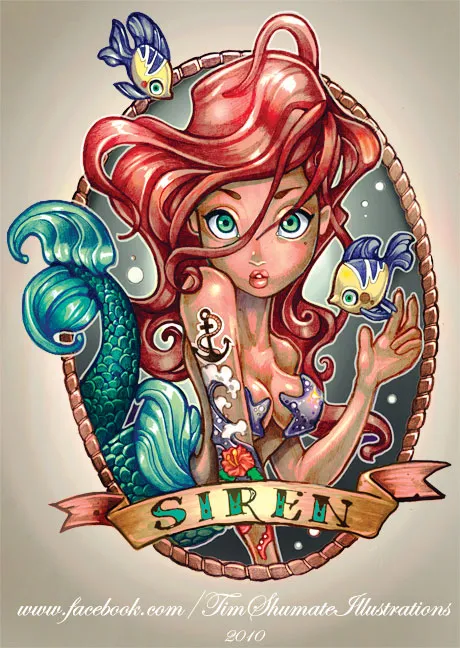 Tattooed Disney Princesses The Mary Sue