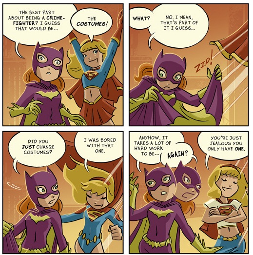 Things We Saw Today The Batgirl Supergirl Comic That Did Happen The