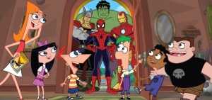 phineasandferbmarvelcrossover