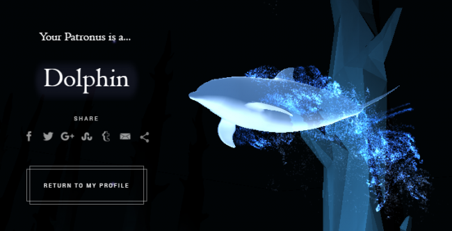 Resultado de imagen de dolphin patronus