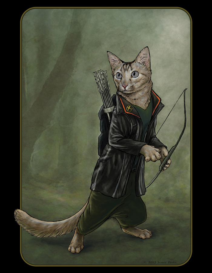 Attention, Artist Has Drawn The Avengers, Loki, Katniss