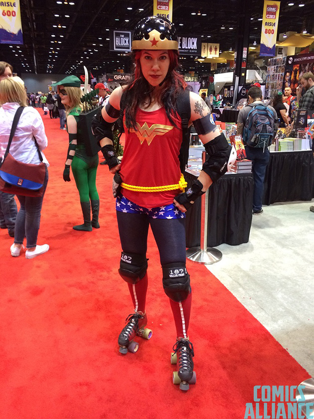 Roller Derby Wonder Woman!