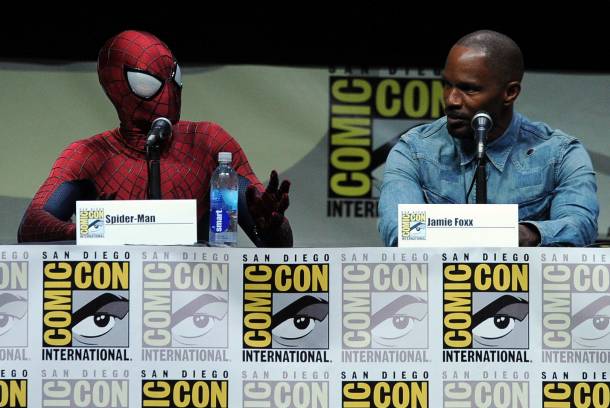 Spider-Man Shows Up At <em>TASM:2</em> Panel