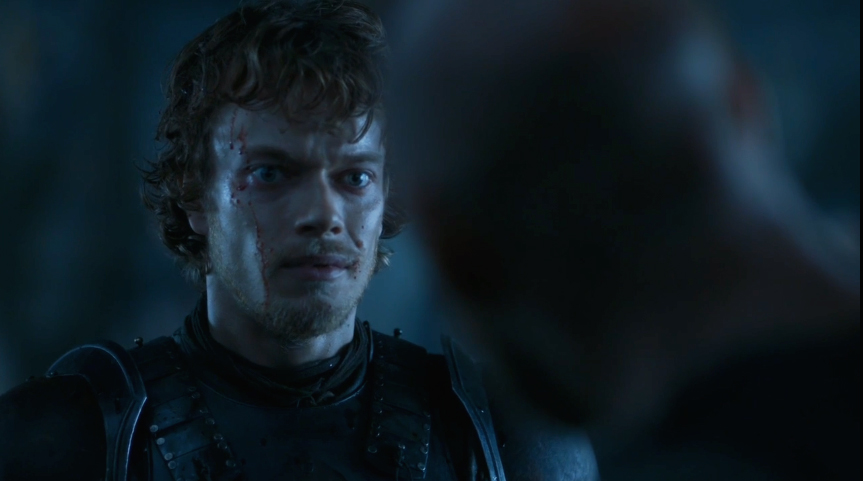Alfie Allen playing Theon playing Reek playing Theon
