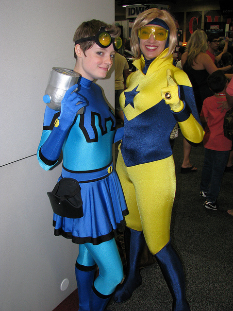 Blue Beetle & Booster Gold