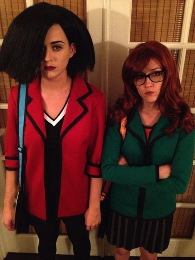 Shannon Woodward and Katy Perry...