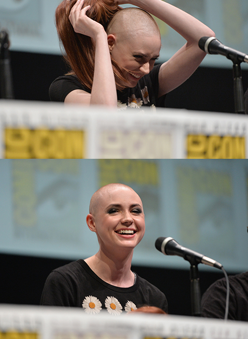 Karen Gillan Shaved Her Head to Play <em>Guardians of the Galaxy</eM>'s Space Pirate