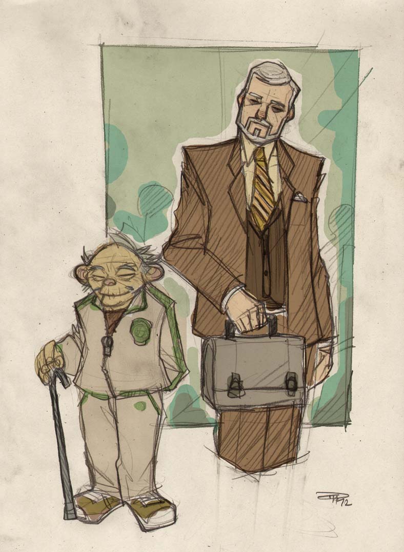 Yoda and Obi-Wan Kenobi