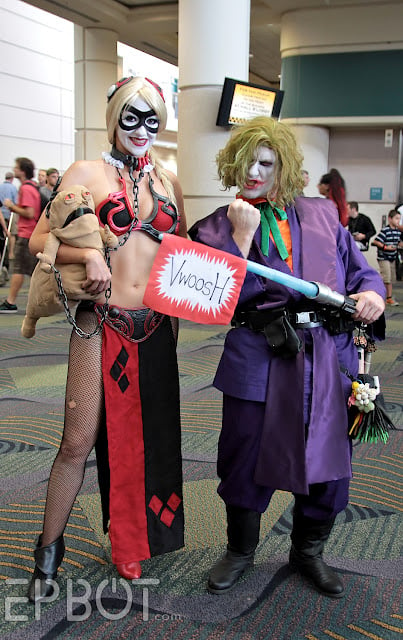 Joker Jedi & Harley Quinn Leia