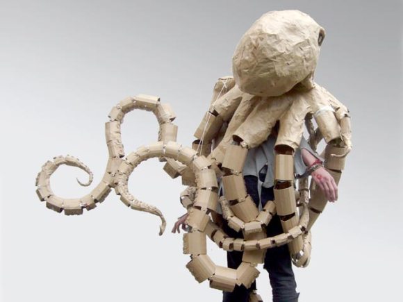 cardboard-octopus