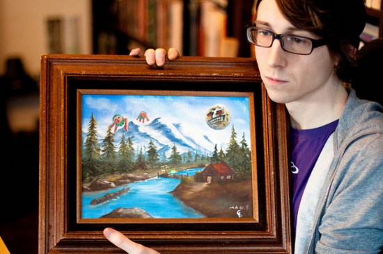 Chri's First Goodwill Painting