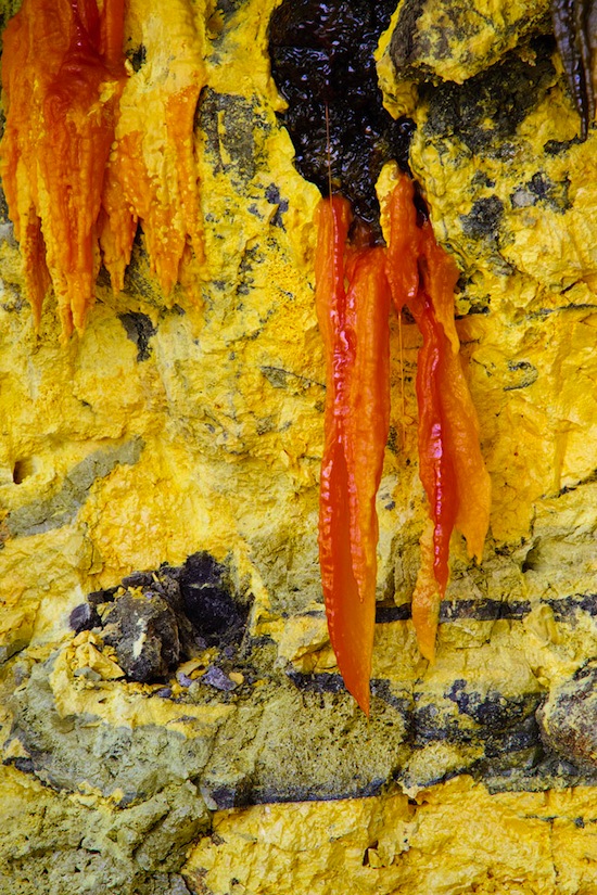 sulfur-icicles