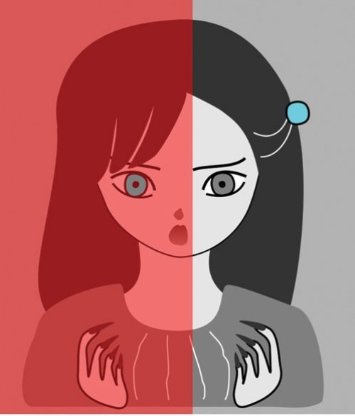 Opponent Process Optical Illusion