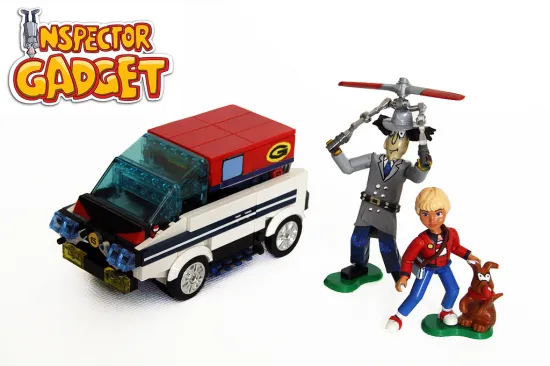 LEGO Inspector Gadget Models