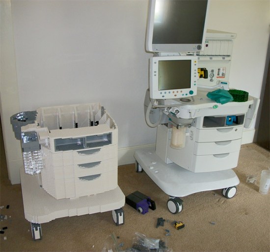 FullSize LEGO Anesthesia Machine The Mary Sue