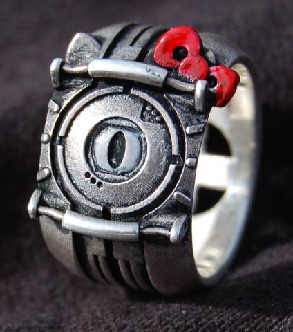 If GLaDOS Had A Body, She'd Probably Wear These Portal Rings | The Mary Sue