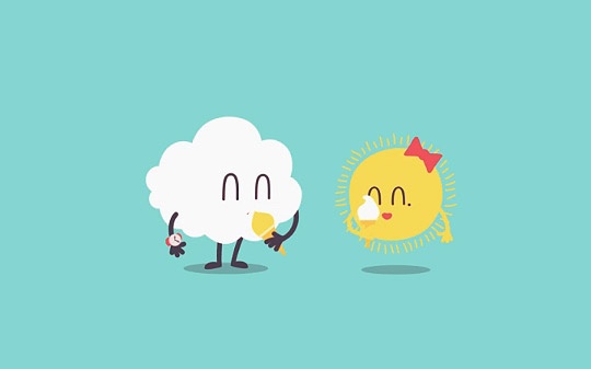 Monday Cute: What Clouds Do On Their Day Off | The Mary Sue