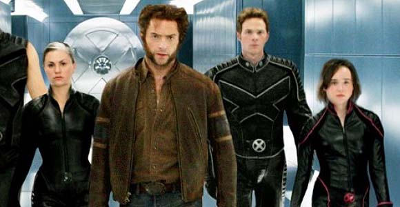Rogue, Wolverine, Ice Man and Kitty Pride in X-Men: The Last Stand
