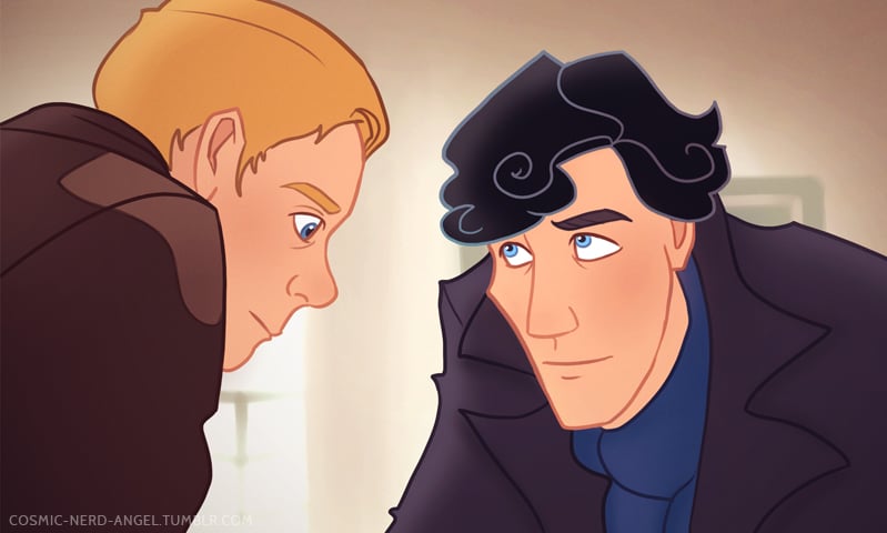 What If BBC Sherlock Was An Animated Cartoon Series? | The Mary Sue