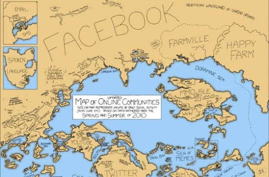 XKCD online map