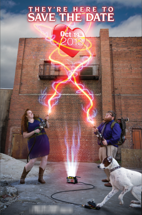 A Ghostbusters Save the Date The Mary Sue