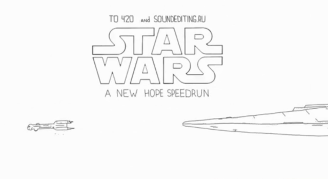 Star Wars Speed Run