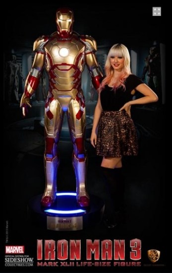 life-size iron man