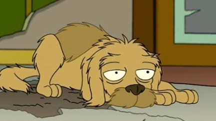 seymour a sad puppy on futurama