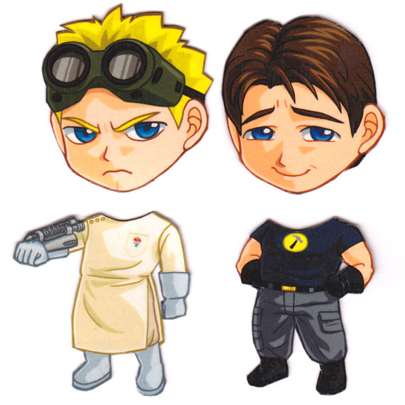 Mix-and-Match Geet Character Magnets | The Mary Sue