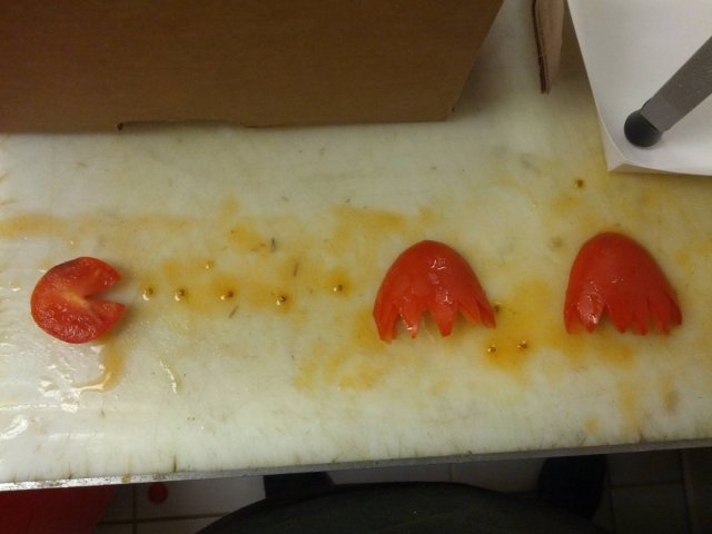 Tomato Pac Man
