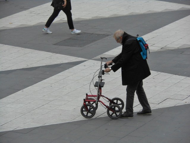 old man walker