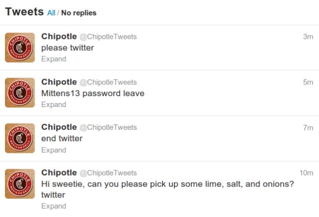 Chipotle Tweets 4