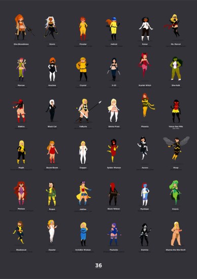 36supergirls by Renaud Forestié