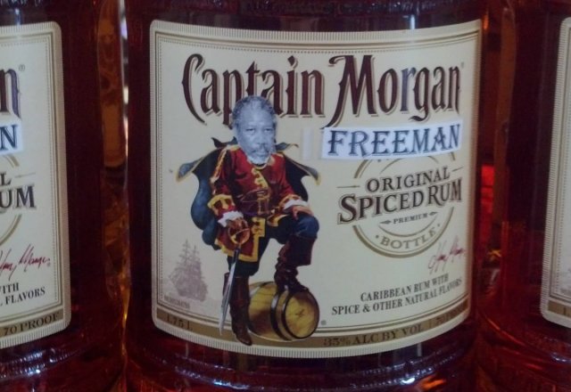 Captain Morgan Freeman Cover