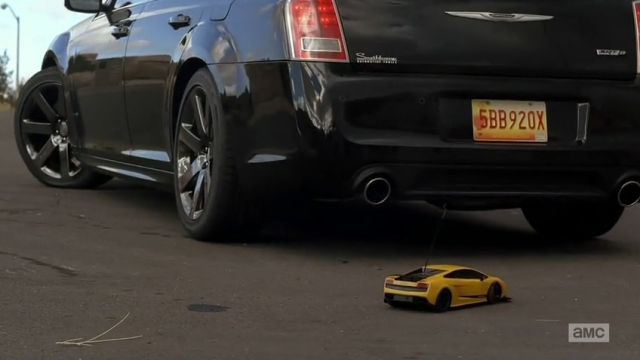 Good thing Todd weren't here because then that RC car would be toast.