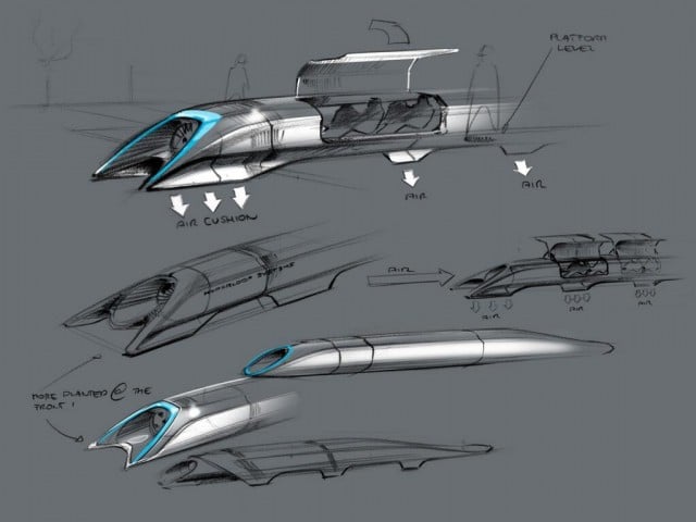 hyperloop sketches