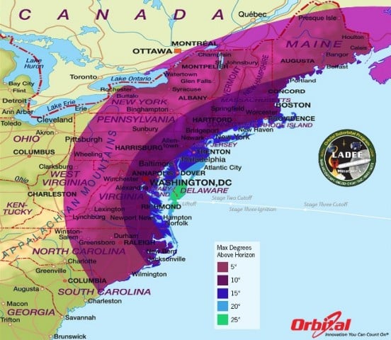 LADEE Launch Viewing Map - Elevation_thumb