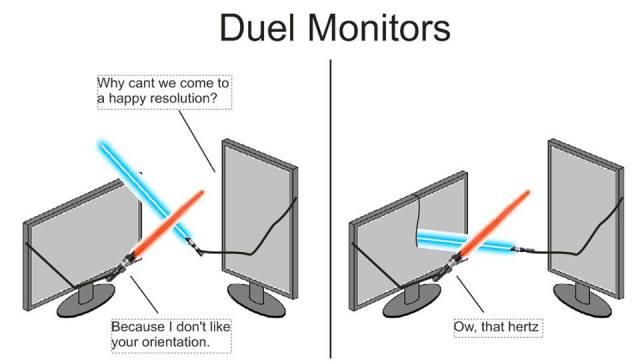 duel monitors