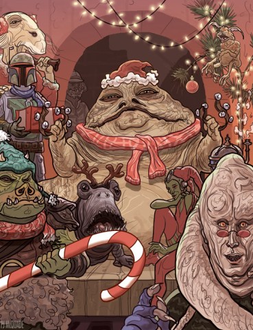 Jabba-the-Hutt-Palace-front-Star-Wars-Christmas-Scene-PJ-McQuade-copy