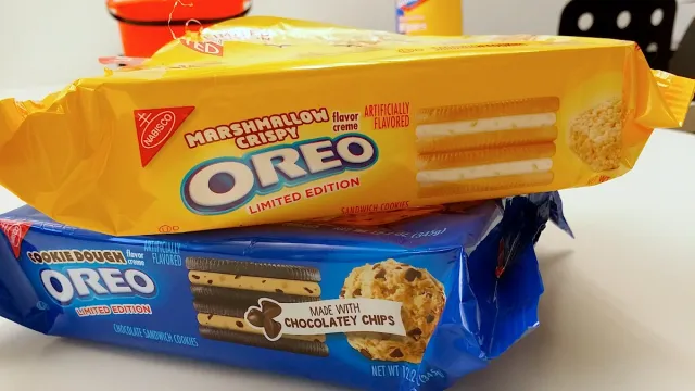 Oreo Marshmallow and Cookie Dough Flavors
