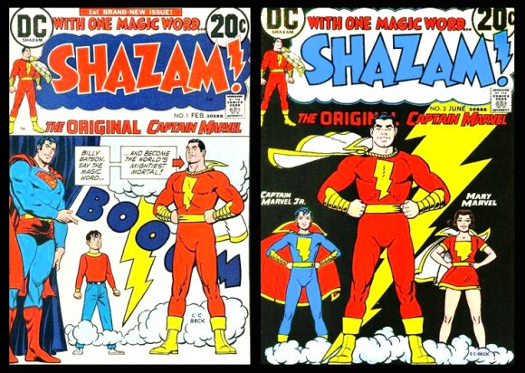 Shazam #1 Feb 1973 DC Comics Captain Marvel.1st Issue With One Magic Word