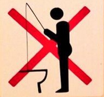 No Toilet Fishing