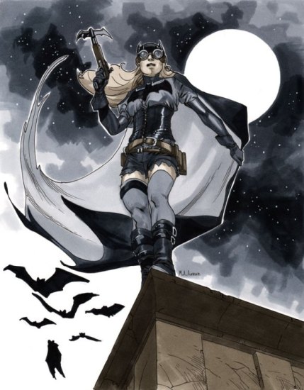 steampunk batgirl