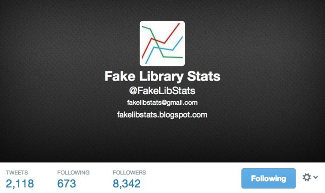 Fake Library Stats