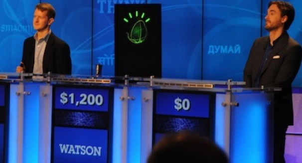 IBM's Watson Computer System Plays Jeopardy! in a Practice Round