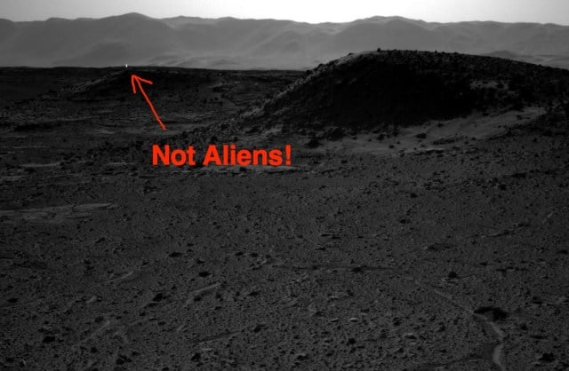 Mars UFO Light Not Aliens