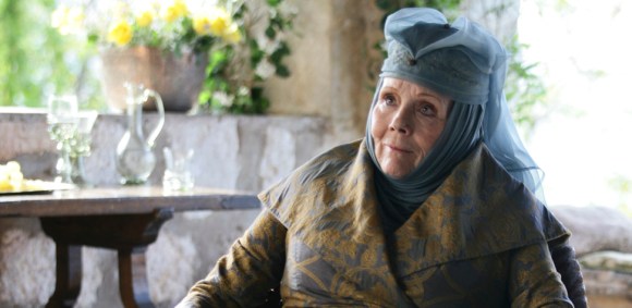 Olenna Tyrell in HBO's Game of Thrones.