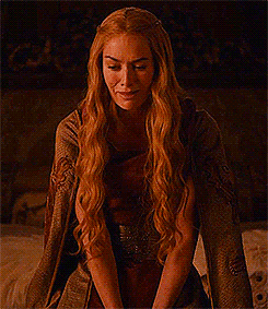 Game of thrones, crying Cersei